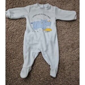 My first chicco footie size 3 months